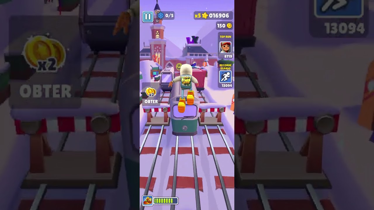 Jogando subway surf
