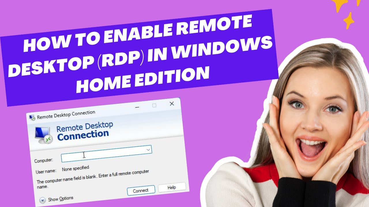 Your Home Edition of Windows 11 Doesn't Support Remote Desktop | How To Enable RDP In Windows Home