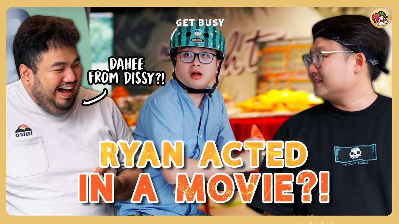 We went to SHOOT in a MOVIE?! Ft. Ryan bringing 大Hee to his FAVOURITE Hokkien Mee | Get Busy Ep 53