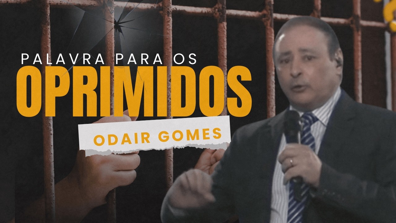 QUANDO O PESO É GRANDE, JESUS TE CHAMA!  (Mateus 11:28) | PR ODAIR GOMES