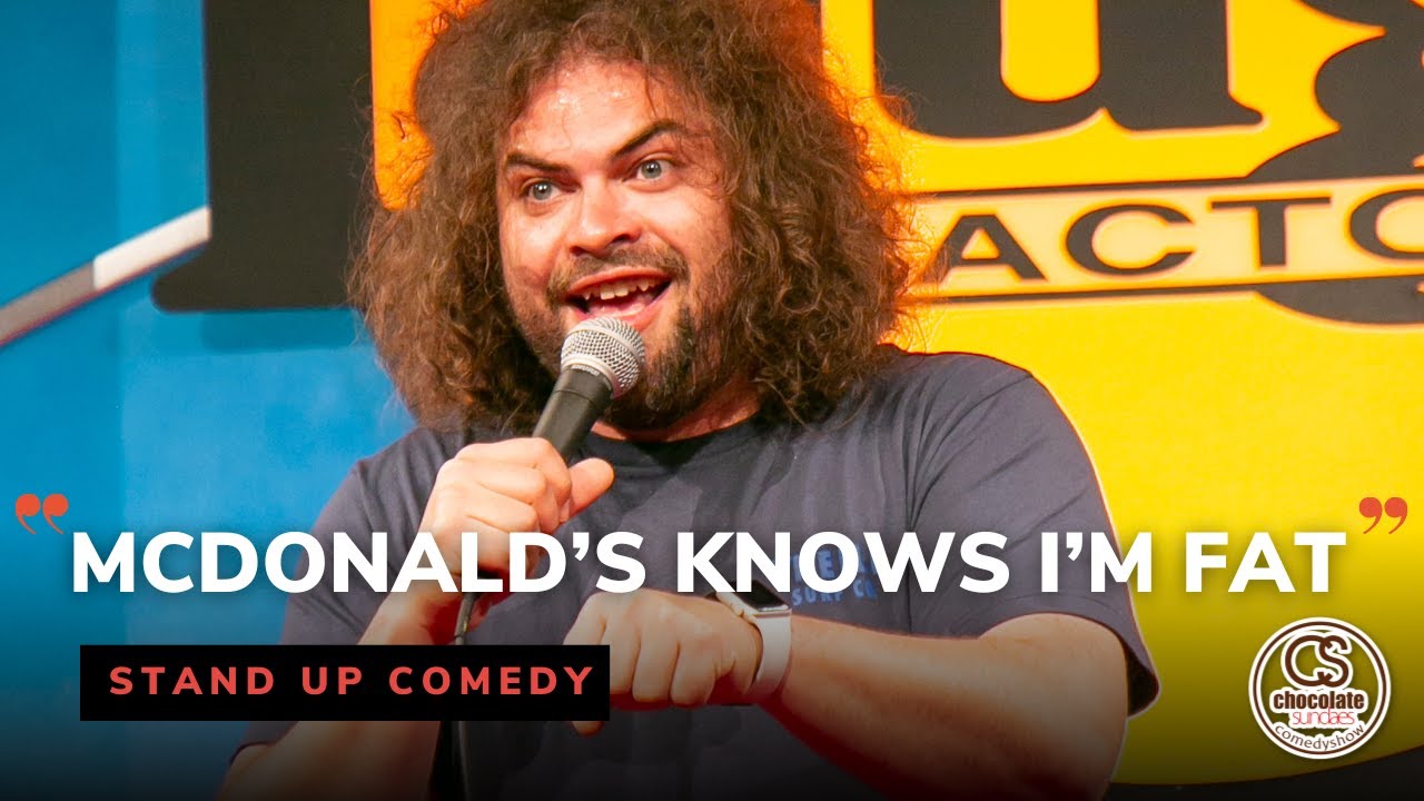 McDonald’s Knows I’m Fat - Comedian Dustin Ybarra - Chocolate Sundaes Standup Comedy