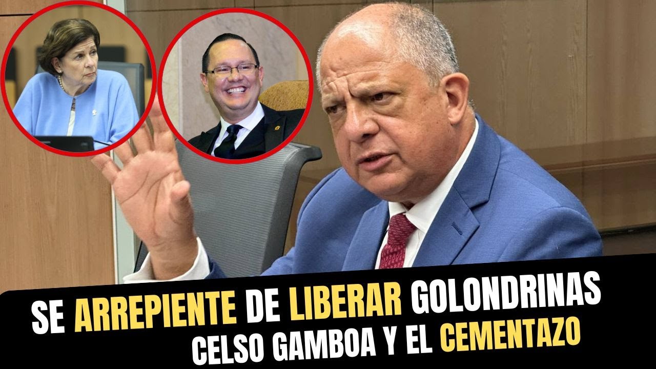 Pilar Cisneros cuestiona a Luis Guillermo Solís sobre liberaciones de reos