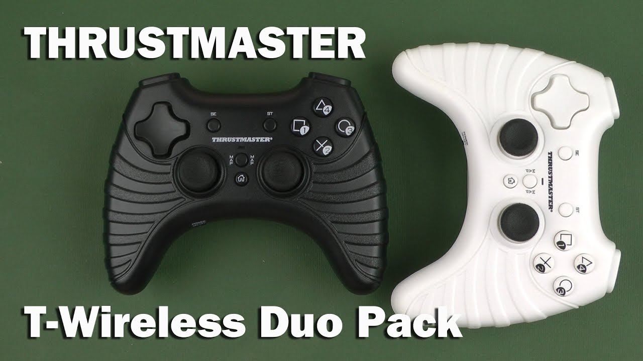 Распаковка Thrustmaster T-Wireless Duo Pack