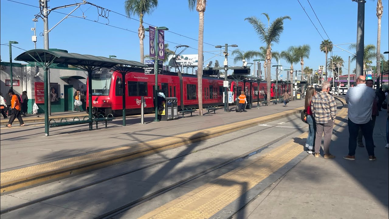 En el Trolley de San Diego