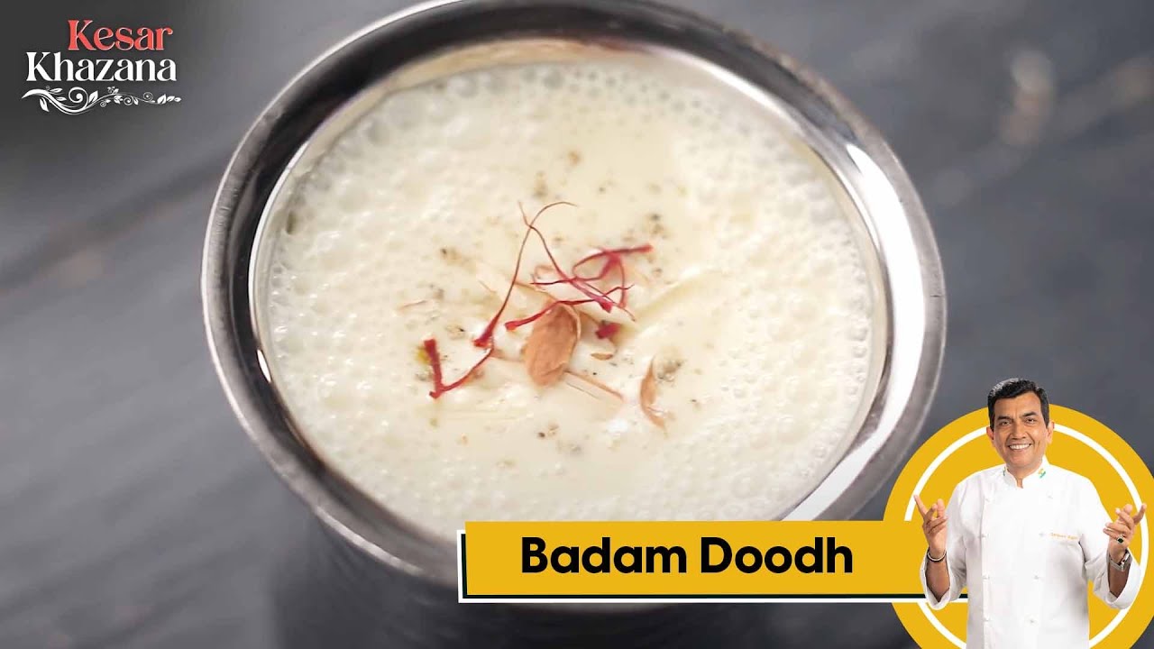 Badam Doodh | बादाम दूध | #KesarKhazana | Sanjeev Kapoor Khazana