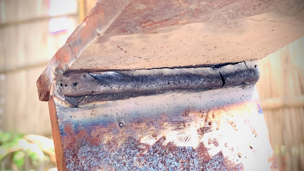 Learn how to weld 4F overhead position