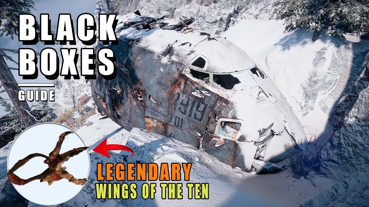 The Black Boxes Locations - Rewards a Legendary Weapon in Horizon Forbidden West | Wings of the Ten