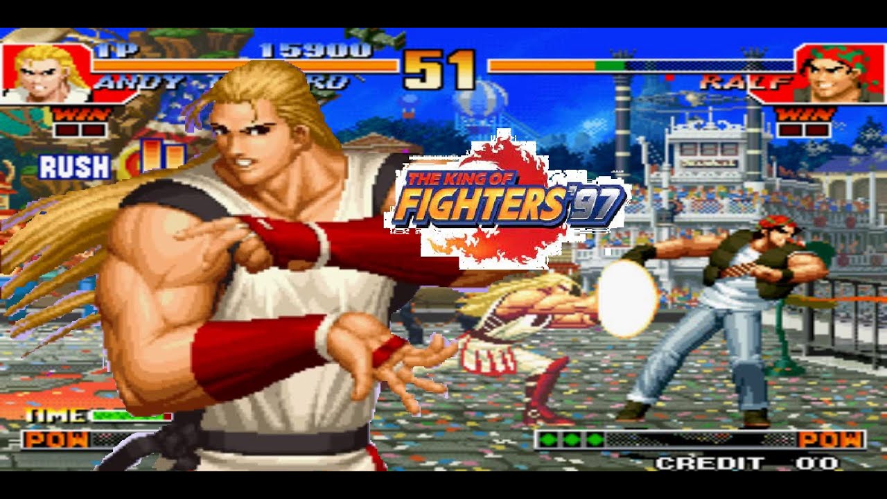 The King of Fighters '97 as Andy Bogard (Arcade/QHD)【Sigle Play】