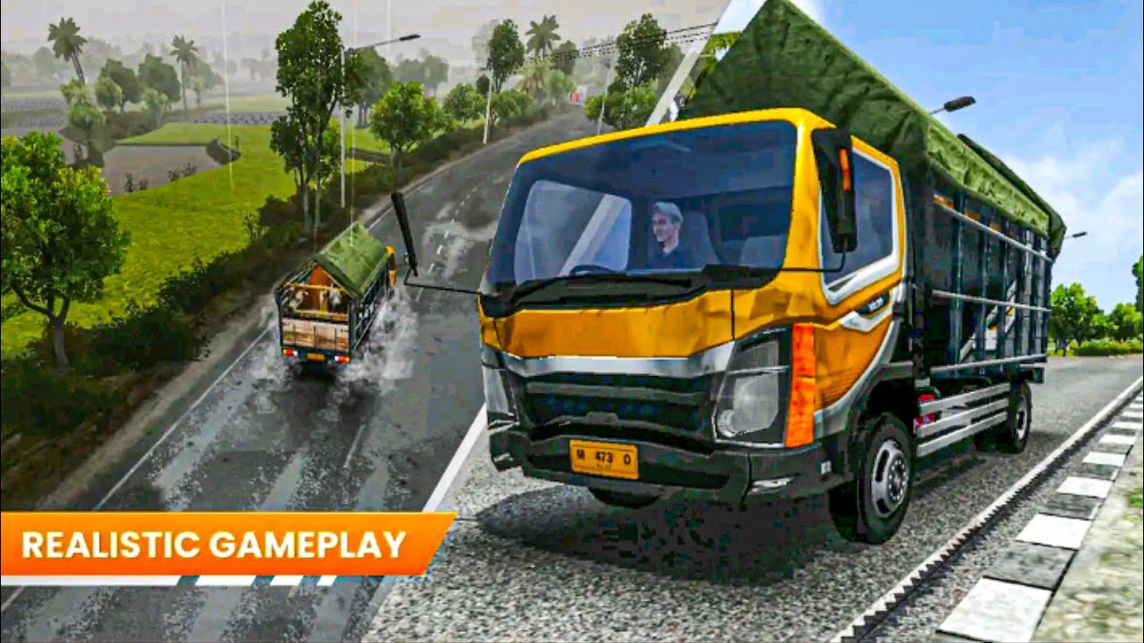 Truck Driving Challenge 😱 | Truck Simulator Indonesia #gameplay 