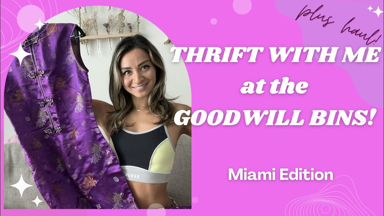 Экономьте вместе со мной в аутлете Goodwill в Майами! ☼ Plus Bins Thrift Haul