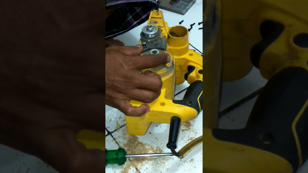 Cara Bongkar mesin serut kayu stanley