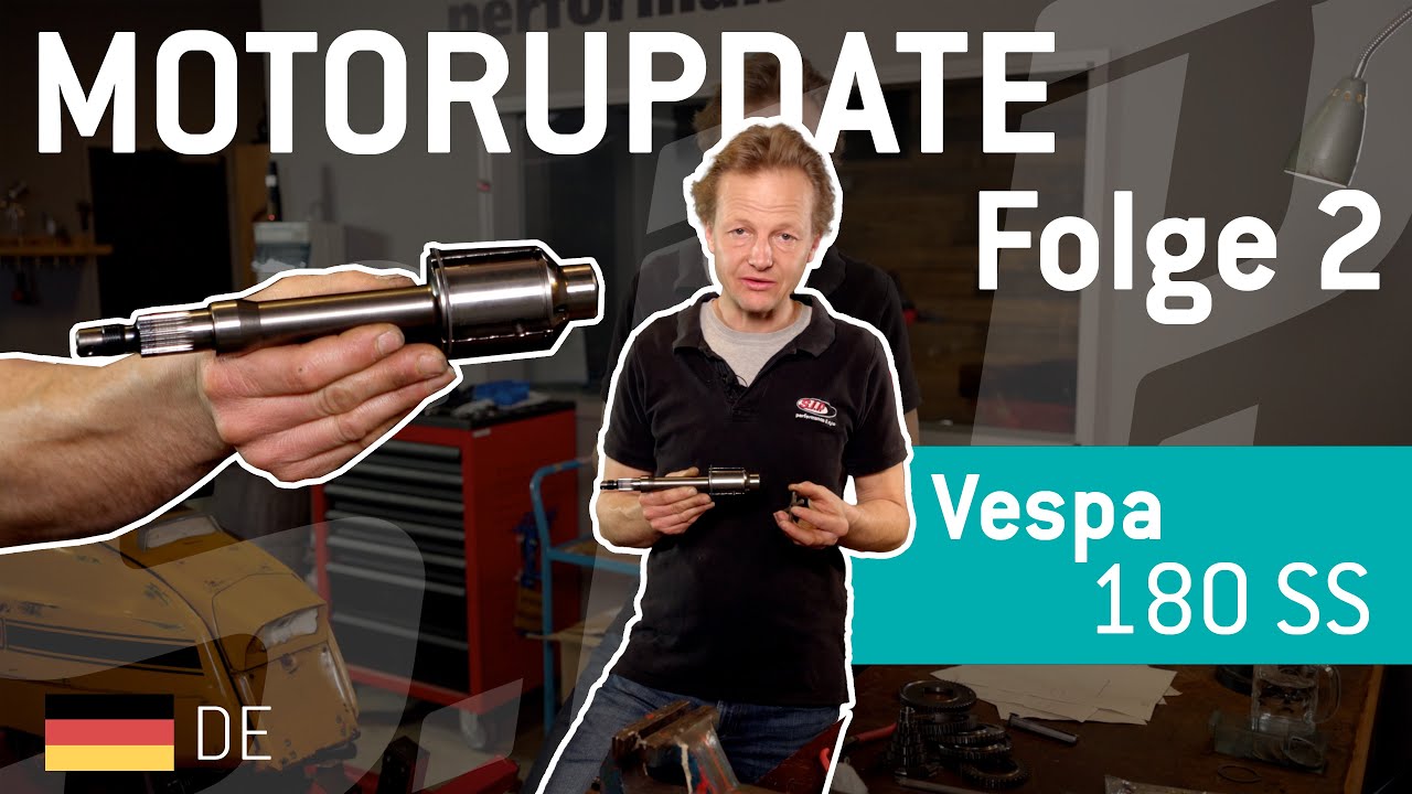 VESPA 180 SS MOTOR UPDATE 🛵🆕 | Folge 2 | Das Lusso-Getriebe | SIP {deutsch}