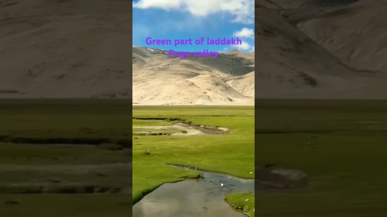 The Puga valley near tso kar   #laddakh #tsokar #travel #pugavalley