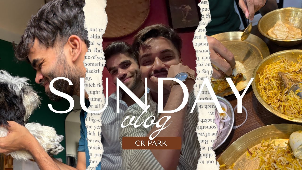Sunday Vlog | Making Nitesh try Bengali Food | Manish & Nitesh 