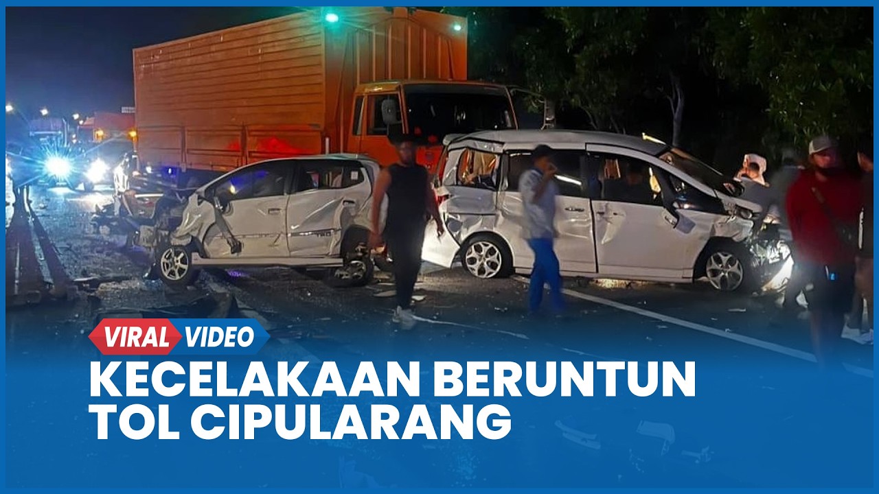 Kecelakaan Beruntun 10 Kendaraan di Tol Cipularang Dipicu Truk Kontainer Rem Blong, 2 Meninggal