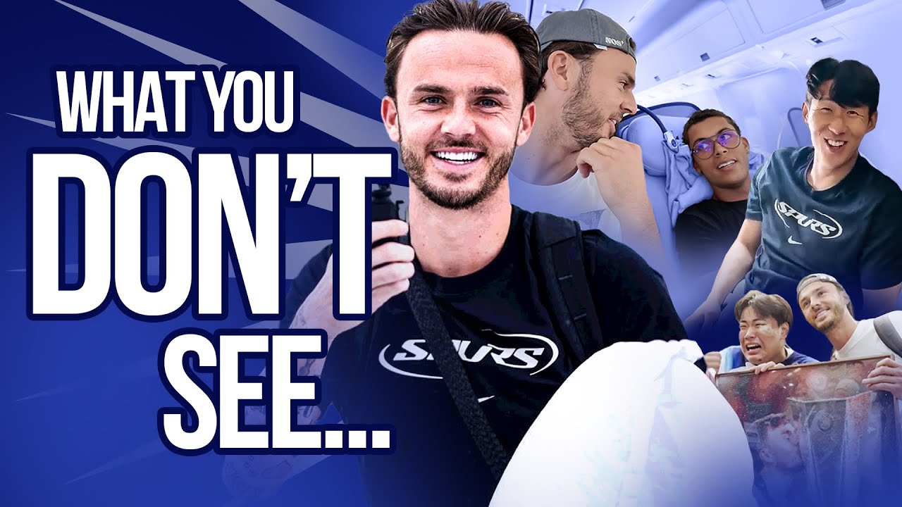 What you DON'T see: Behind the Scenes of a Preseason Tour | James Maddison