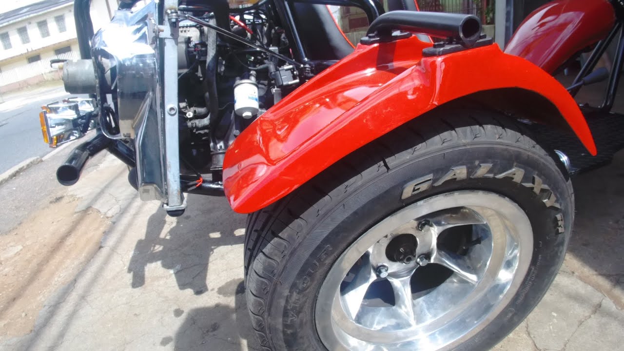 TRICICLO VERMELHO  COMO FICOU E TESTE DRIVE