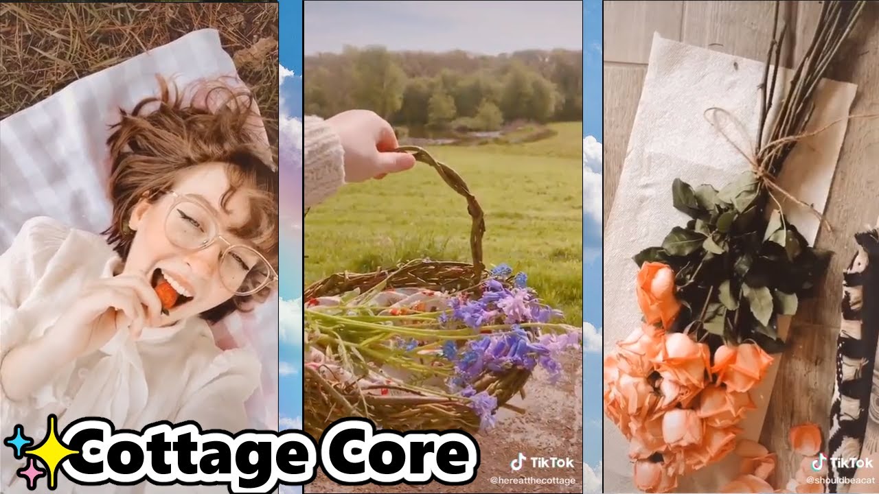 My favorite cottagecore tiktoks 🍄❤️ | aesthetic tiktok compilation #4