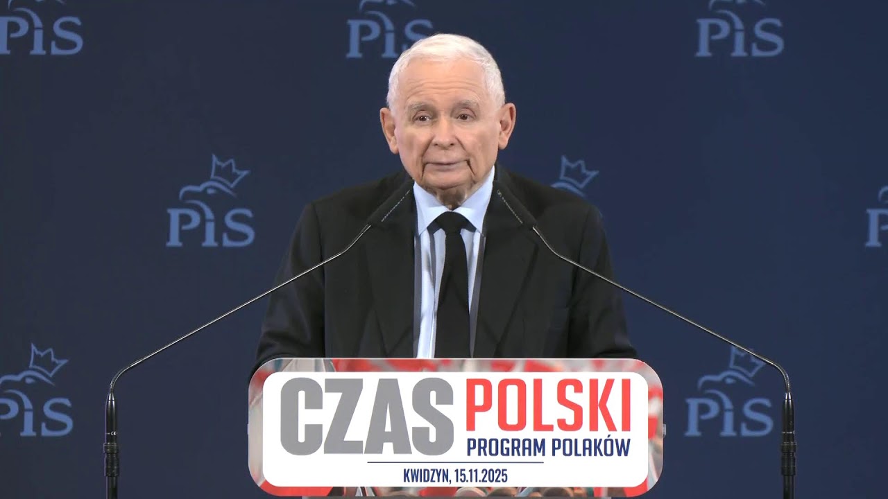 🇵🇱 Jarosław Kaczyński - Spotkanie Prezesa PiS #ProgramPolak&oacute;w | Kwidzyn