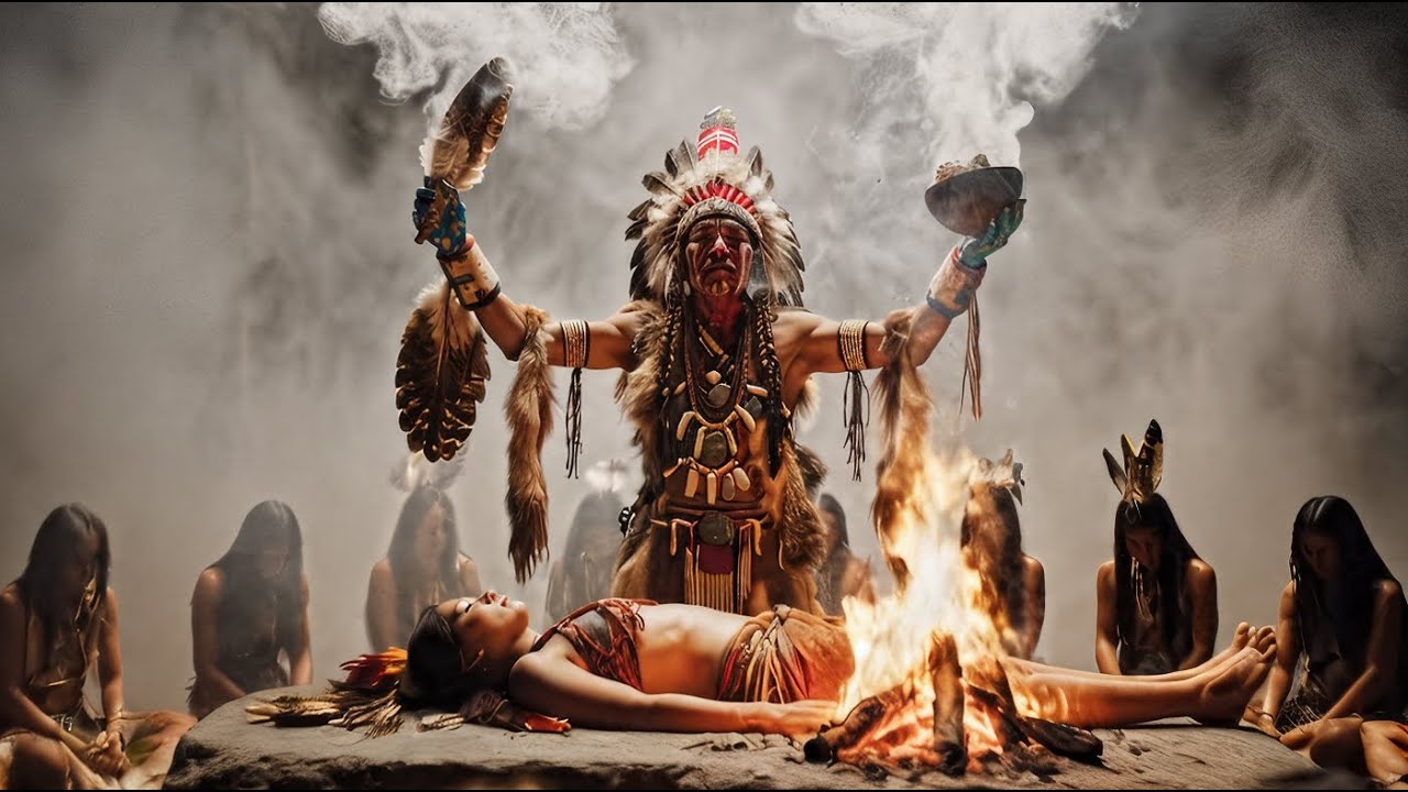 FEEL Shamanic Healing Ritual🔥Ancient Tribal Fire & Smoke Ceremony 432Hz