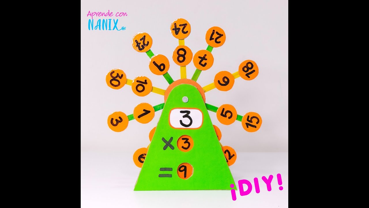 Increíble y divertida forma de aprender las tablas de multiplicar