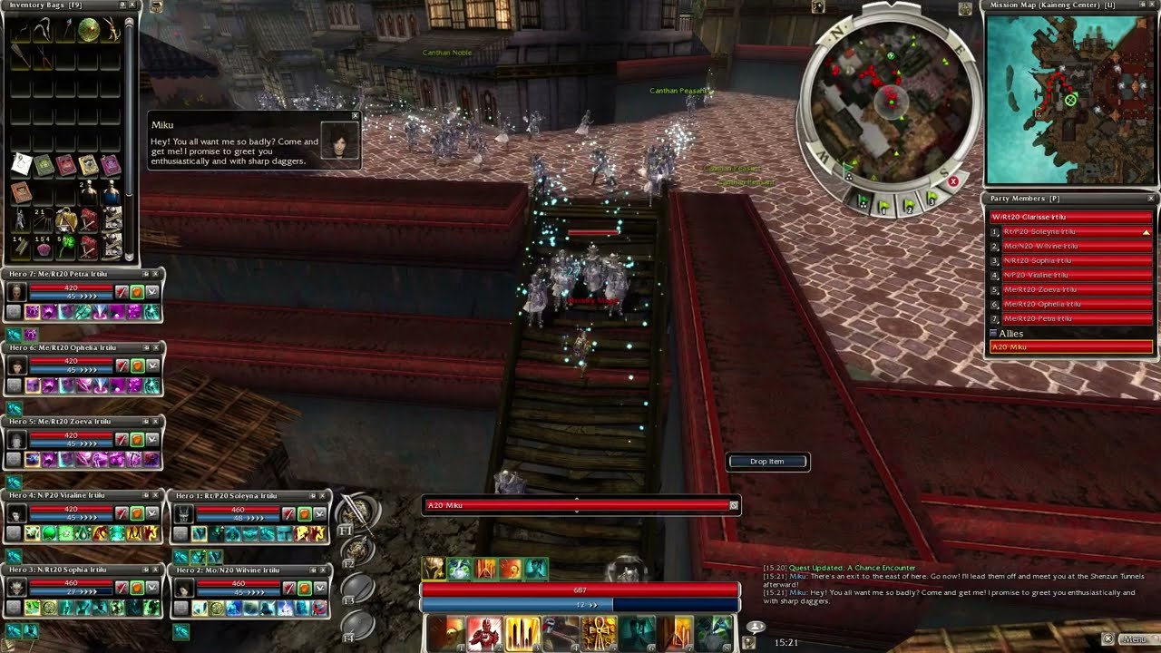 A Chance Encounter farm W/Rt [Guild Wars]