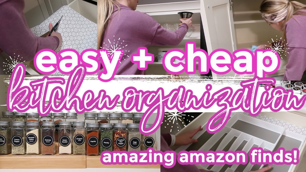 2021 EXTREME KITCHEN ORGANIZATION | EASY + AFFORDABLE IDEAS | CLEAN & ORGANIZE |  Lauren Yarbrough