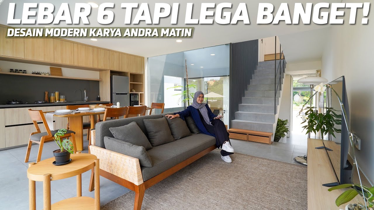 Rumah Open Space Lebar 6 Meter! Sva Casa Sawangan