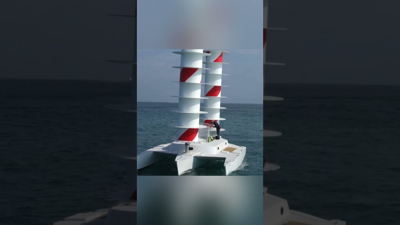 Strangest Ship Propulsion!? - Rotor Sail