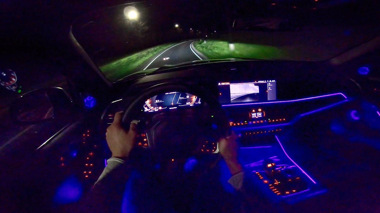 NEW! BMW X5 M50d G05 NIGHT DRIVE POV - AMBIENT LIGHTING by AutoTopNL