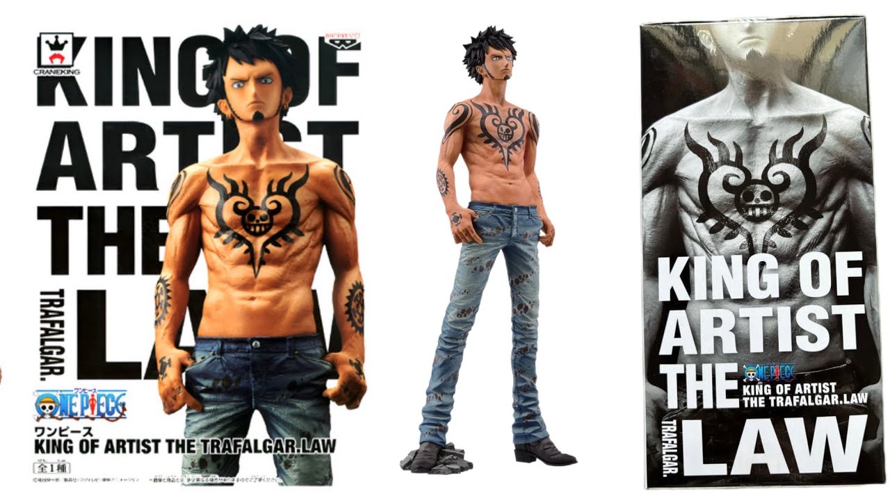 Trafalgar Law - Banpresto One Piece 25 cm Figure, King of Artist Series #umboxing #onepiece 