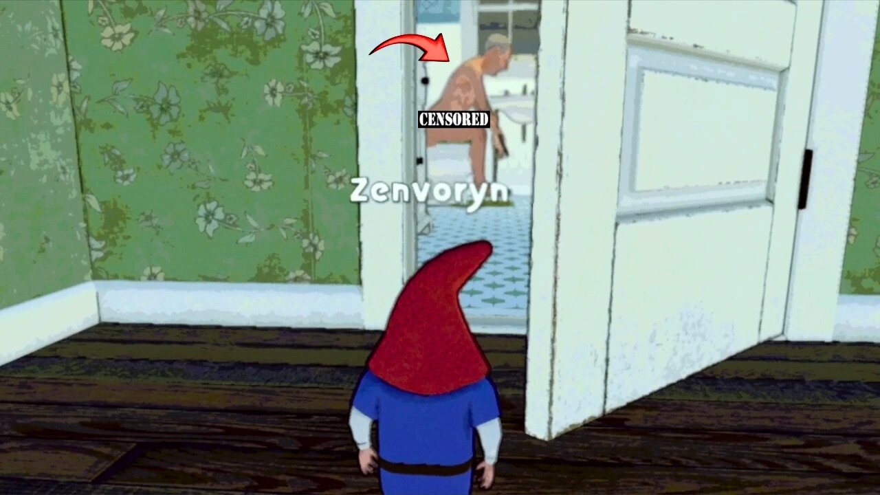 BREAKING INTO THIS OLD MANS HOUSE WAS A BAD IDEA.