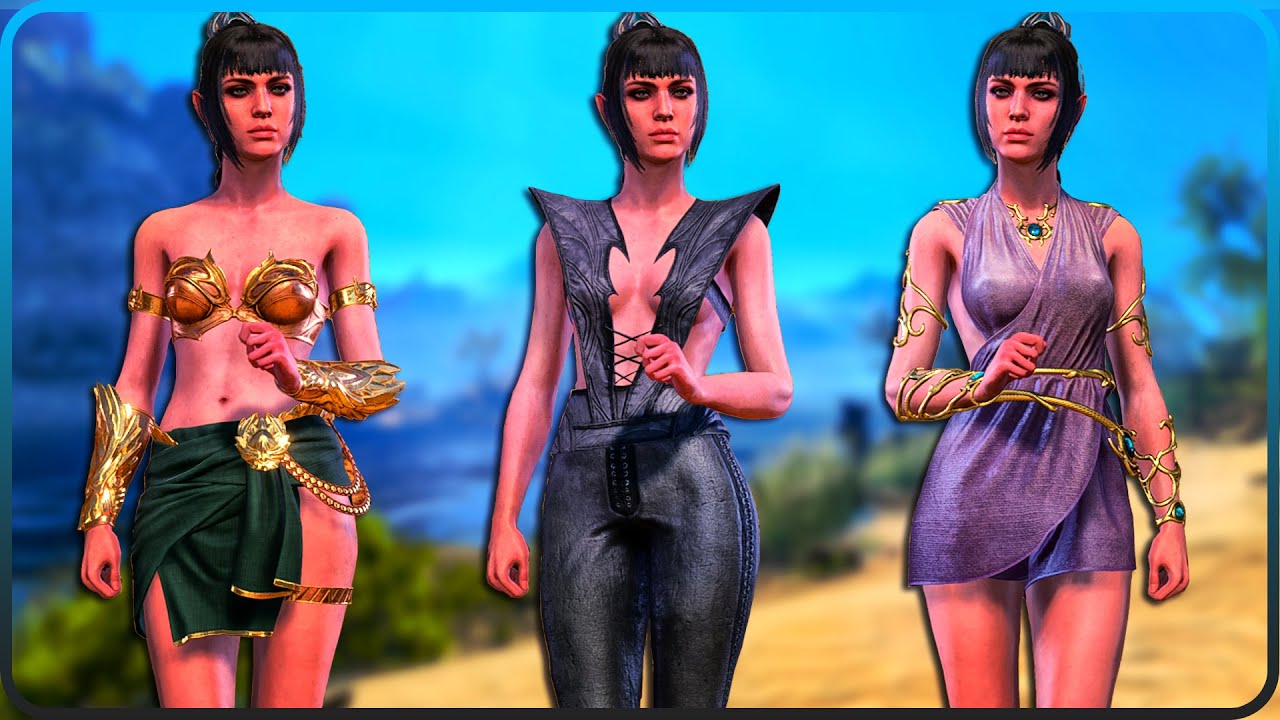 ALL 83 Female Outfits, Clothing Showcase Baldur's Gate 3