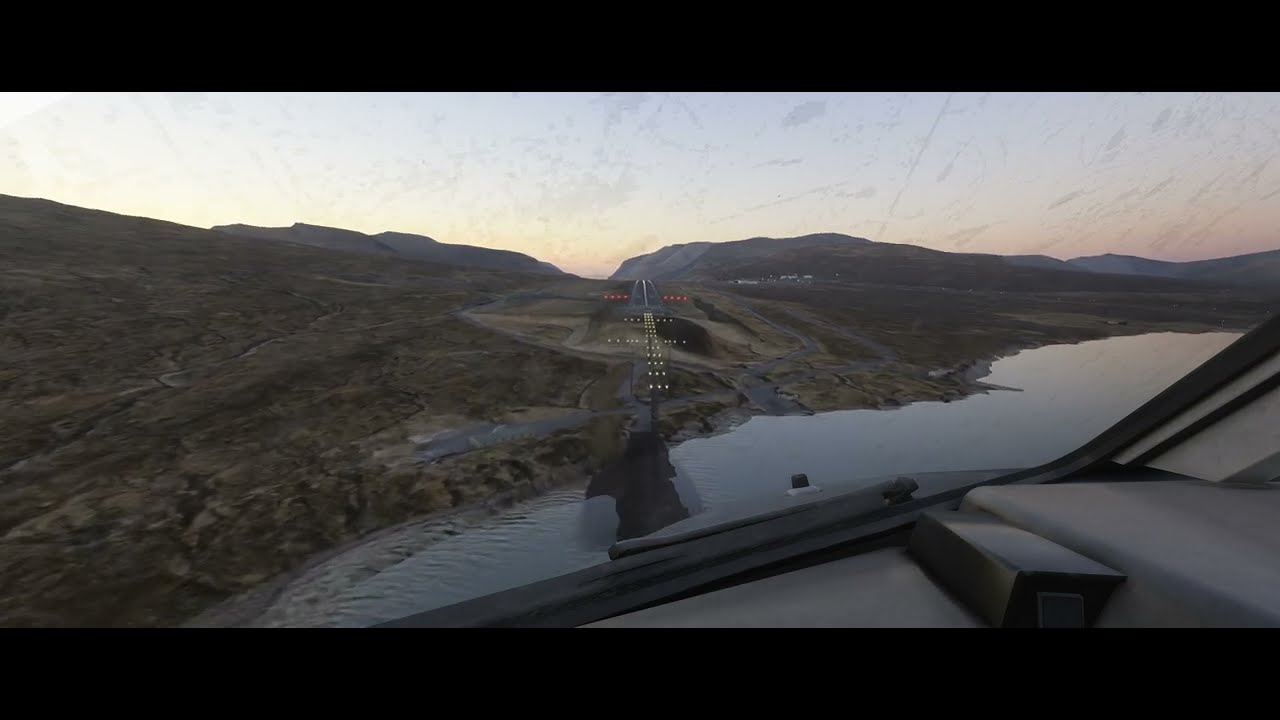 MSFS2024 JustFlight RJ 100 Stunning Approach into Vagar (EKVG)