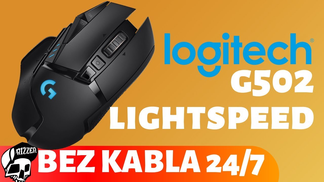 INDUKCYJNA Myszka Bezprzewodowa - LOGITECH G502 LIGHTSPEED | Recenzja
