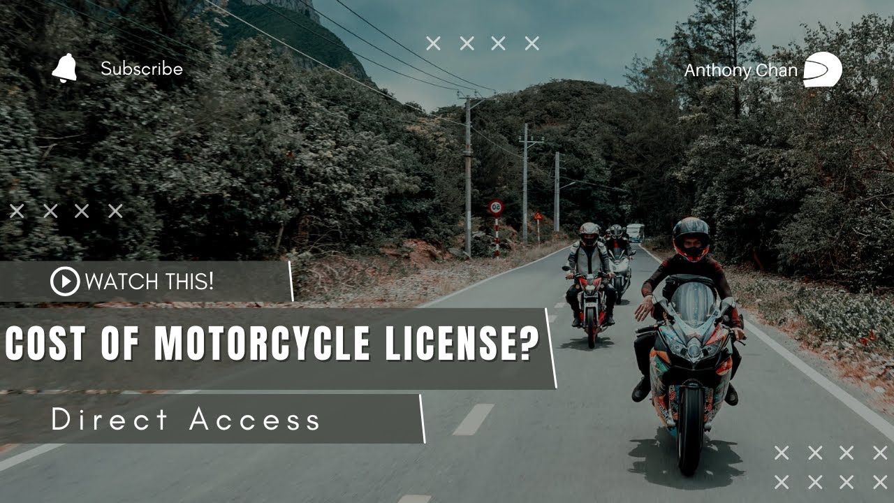 Cost of a Full Motorcycle License | Direct Access