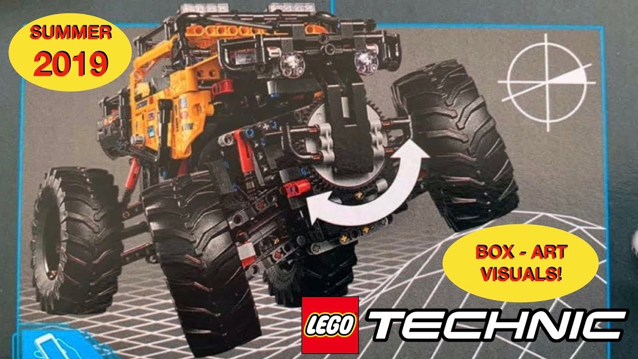NEW LEGO Technic 2019: 42099 4&times;4 X-treme Off Roader: Box VISUALS!!!!!