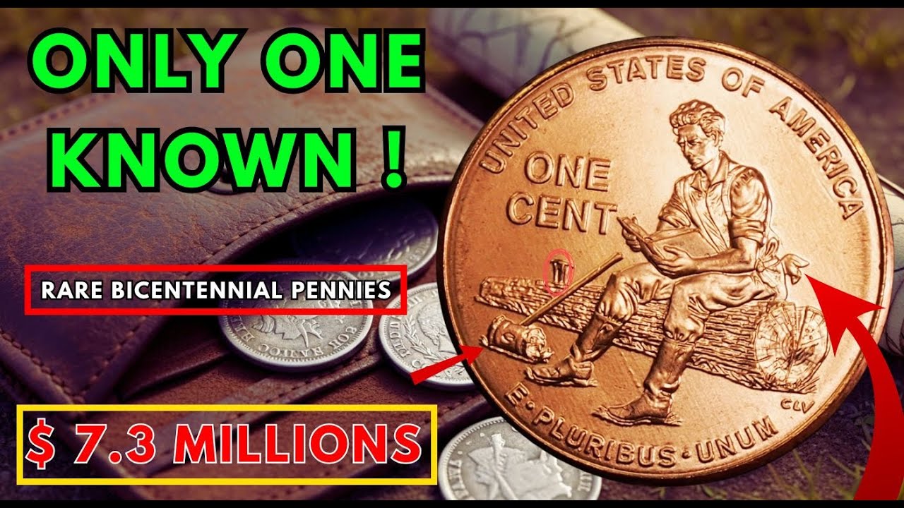TOP 7 Most Valuable Rare Bicentennial Lincoln Pennies to Look For Before You Spend Them!