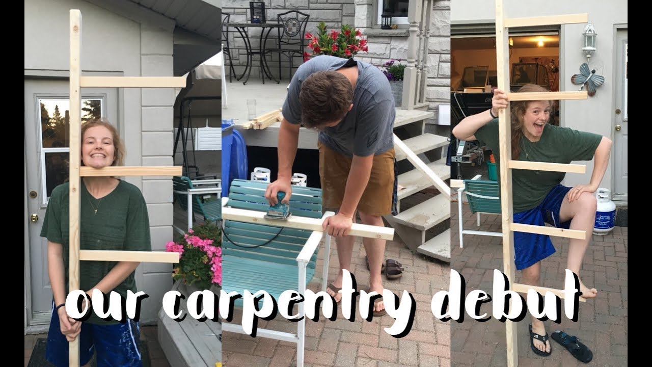 We Made A Blanket Ladder