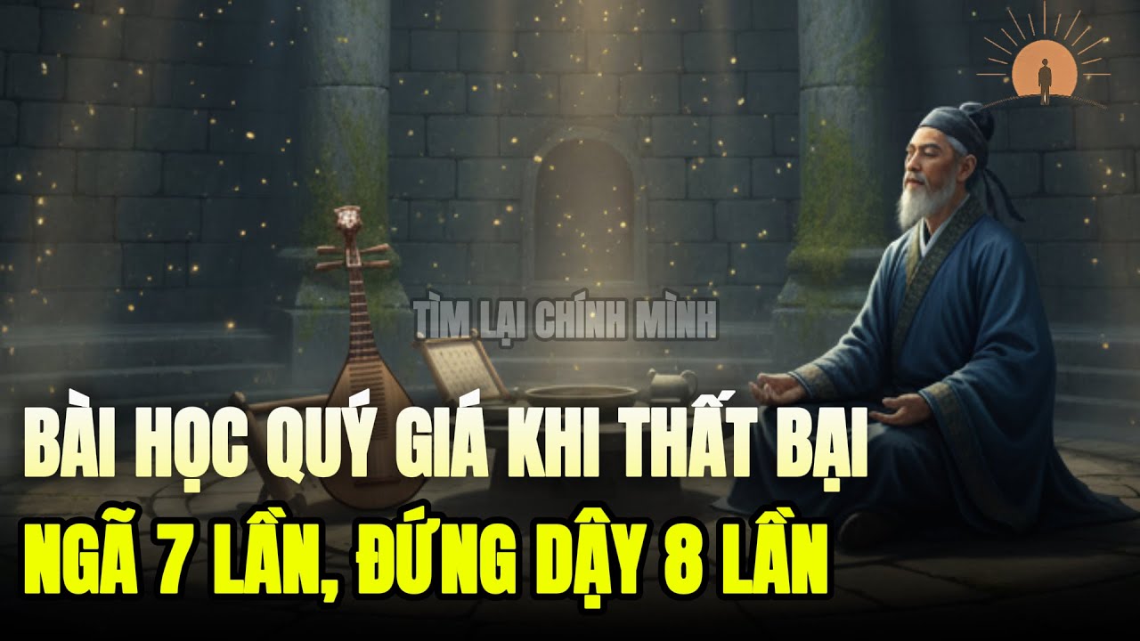 Bài Học Quý Giá Khi Thất Bại : Ngã 7 Lần Đứng Dậy 8 Lần