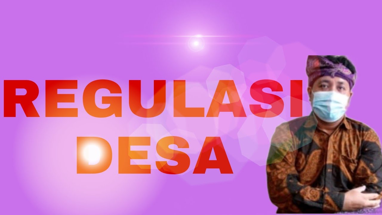 GERAKAN EKONOMI DESA II ‼️ PEPADU‼️ REGULASI DESA