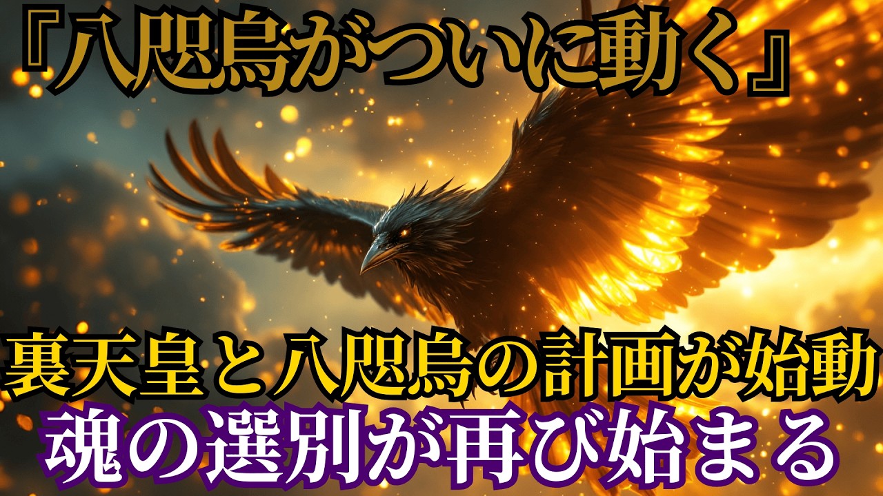 2025年、魂の選別が始動 裏天皇とヤタガラスが仕掛ける“霊的計画”の全貌とは？【 都市伝説 予言 ミステリー スピリチュアル 予知能力 】