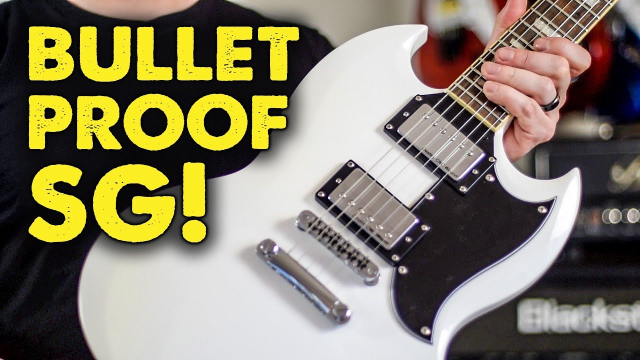 This SG Style Guitar is Built Like a TANK!
