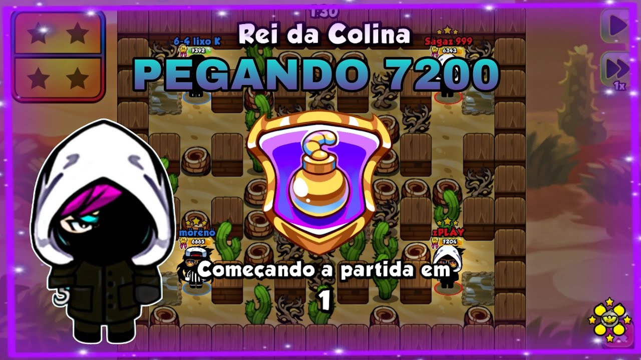 Pegando 7200 Medalhas - Rei Da Colina | Bomber Friends