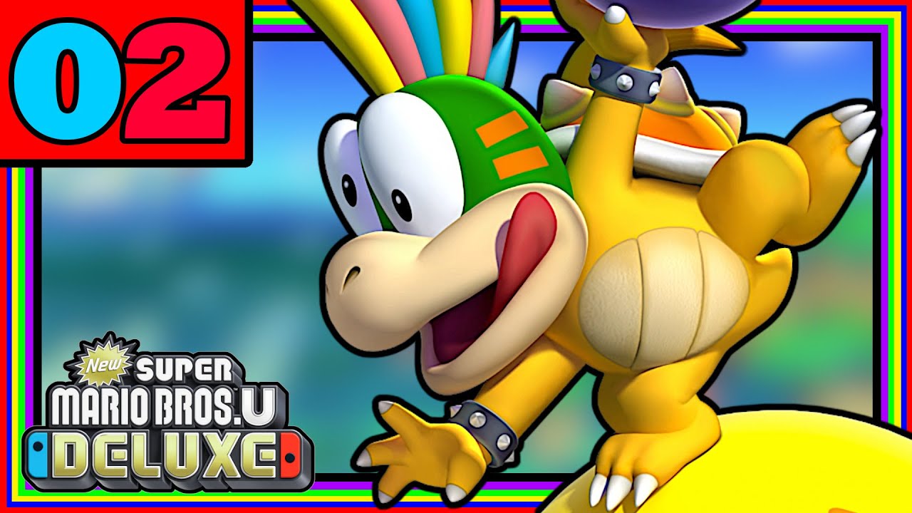 NEW SUPER MARIO BROS. U DELUXE #02 🍄 Yoshi snackt sich zu Lemmys Festung durch!