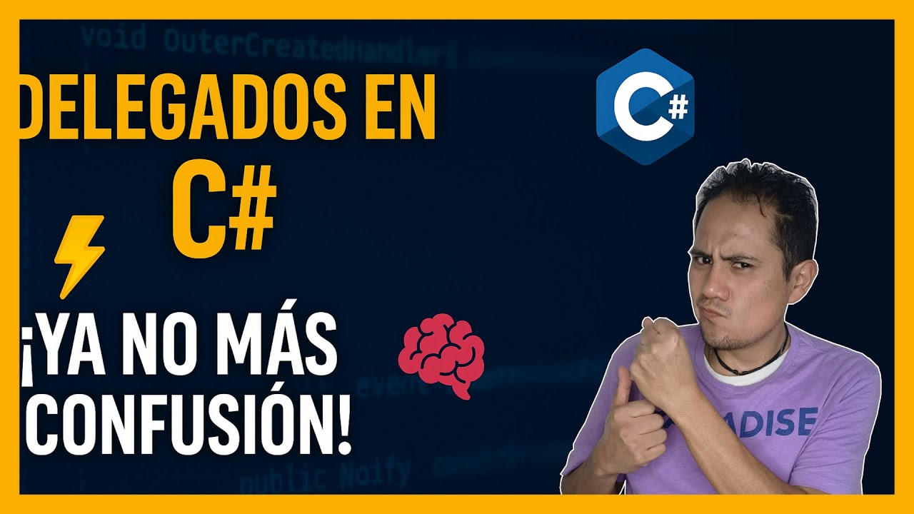 C# Delegates, Events y Actions SIN COMPLICACIONES (Ejemplos reales)