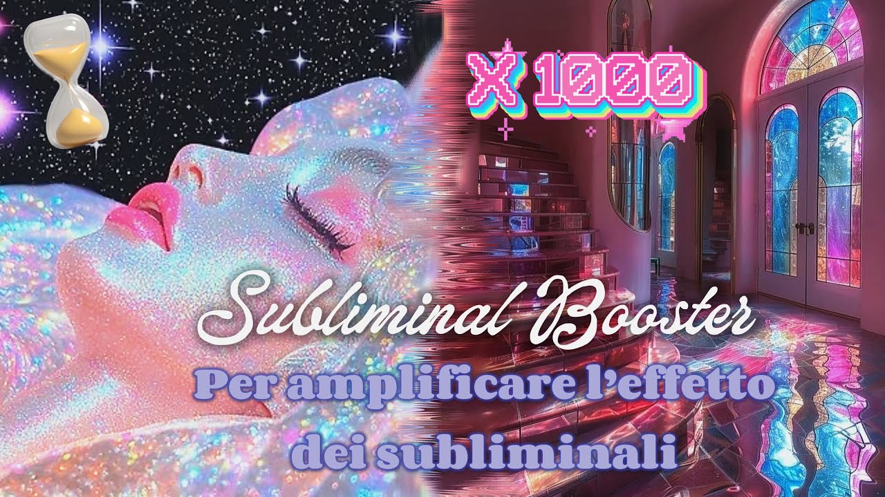 Booster subliminal con affermazioni esagerate per amplificare altri subliminali (risultati veloci)