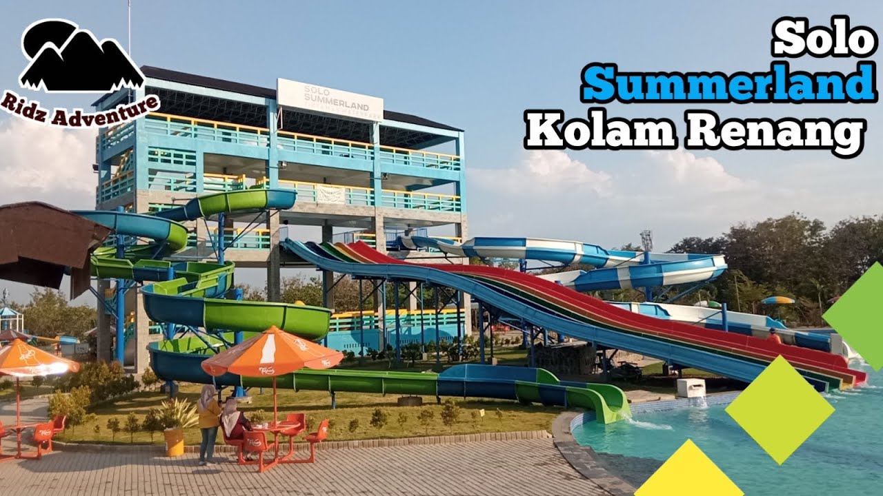 Wisata dan Berenang di Solo Summerland