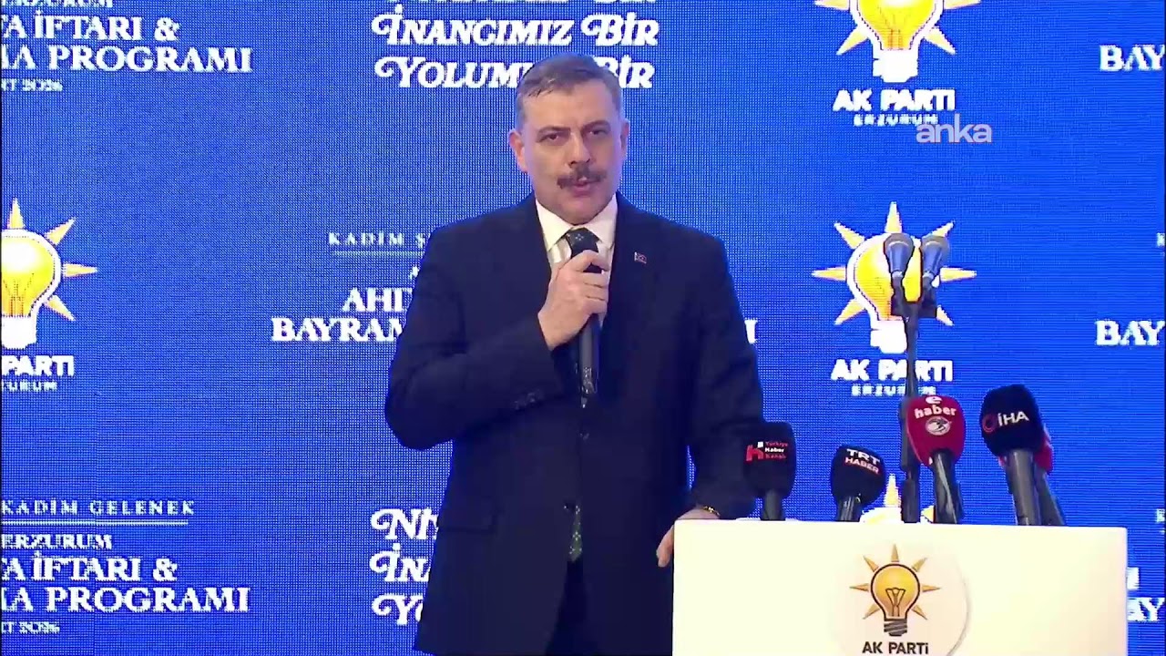 AK Parti Erzurum Ahde Vefa İftar Programı  / Erzurum #Canlı