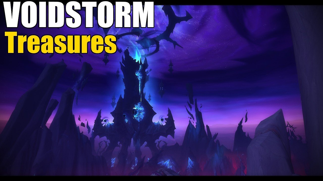 WoW Midnight &ndash; Treasures of Voidstorm Guide | All Treasure Locations